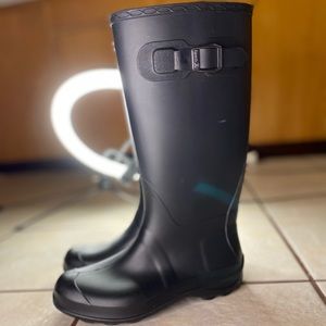 Kamik Women's Black Tall Waterproof Rain Boots